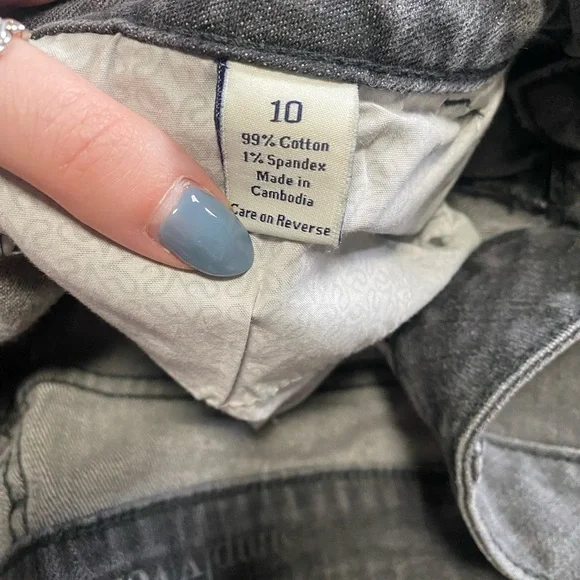 Simply Vera Vera Wang Straight Leg Jeans with Zippers - Picture 9 of 10